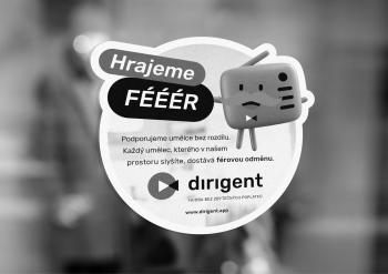 Dirigent – sticker